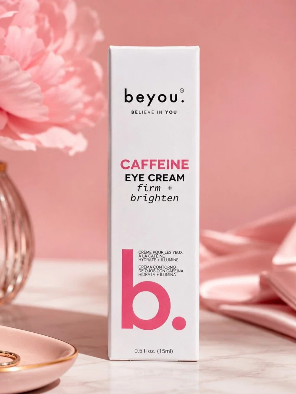 💕 beyou. Caffeine Eye Cream – Firm +‎ Brighten New in Box | 0.5 oz (15 ml)